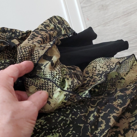 Snakeskin print sheer dress from UK - Picture 9 of 13